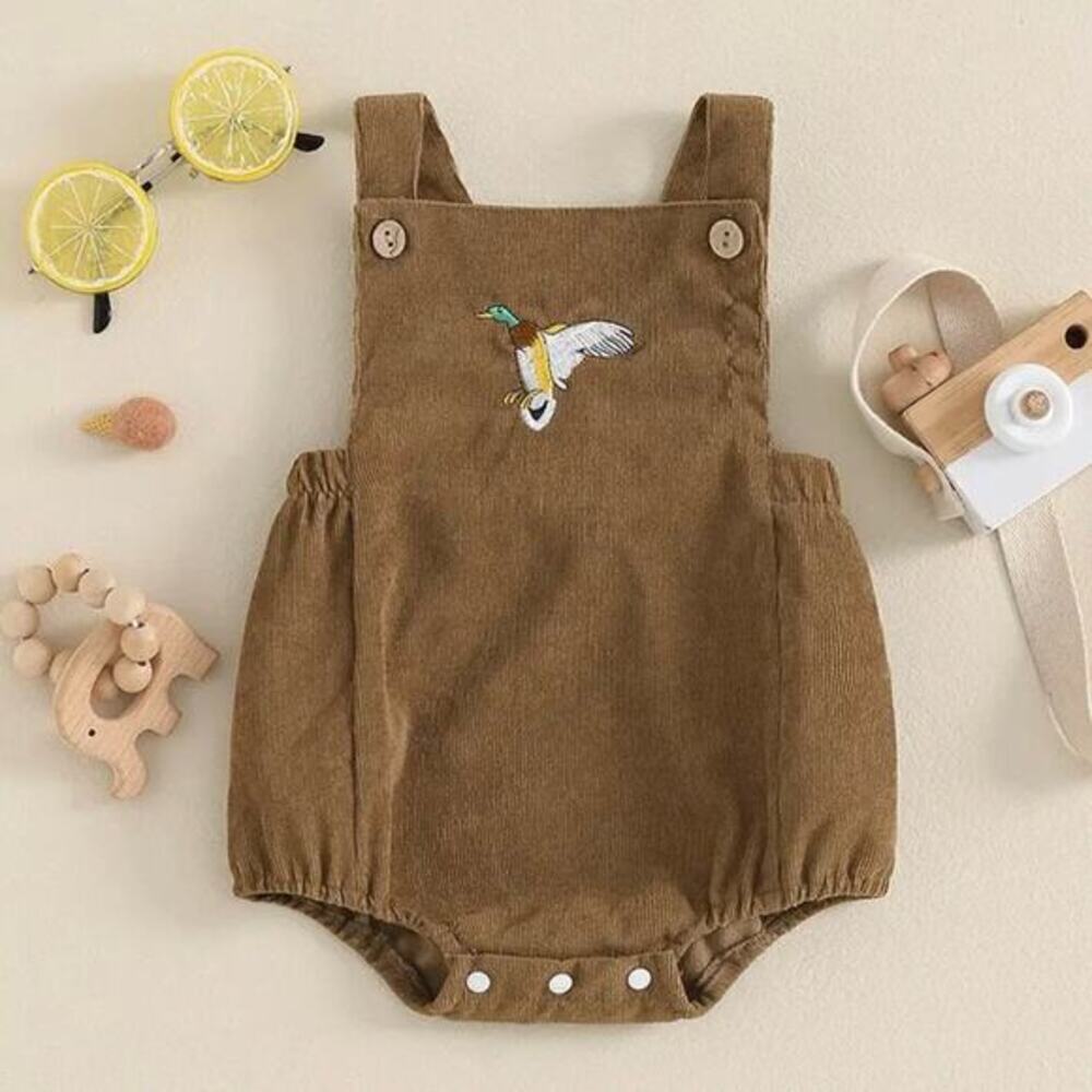 New corduroy romper 12-18 months
